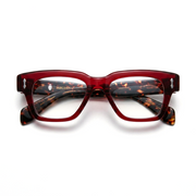 Quadratische Retro-Acetat-Brillenfassungen