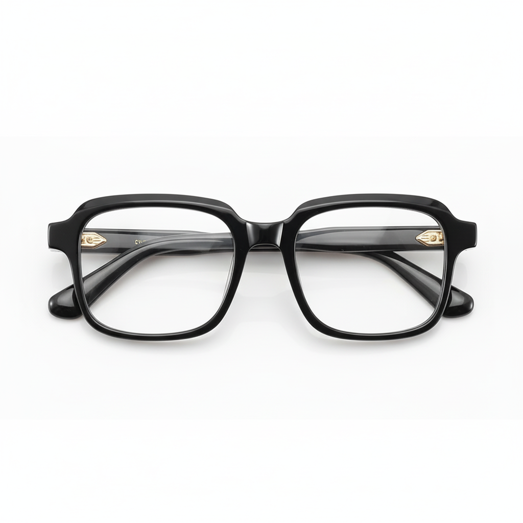 Acetate Square Optical Glasses Frame