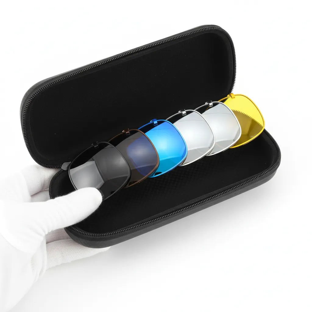 5-in-1 Polarized Sports Sunglasses Set - Ultra-Light Telescopic Legs