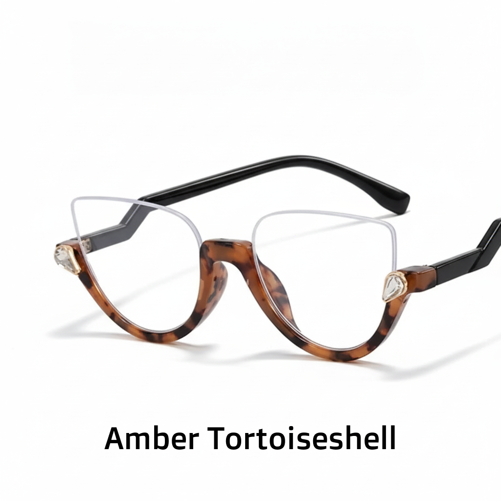 Women's Retro Cat Eye Optical Frames – Anti Blue Light
