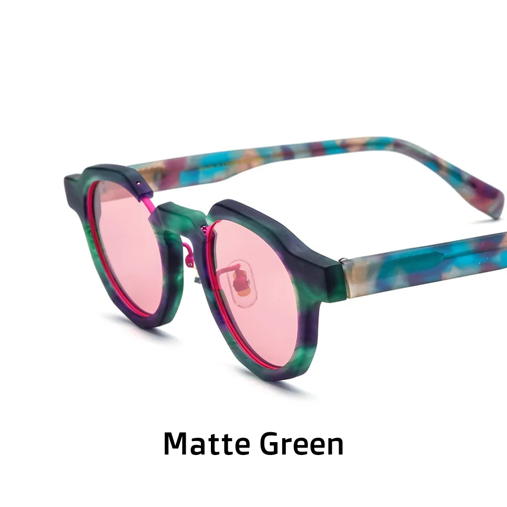 משקפי שמש מסוג Cat Eye Acetate Polarized UV400
