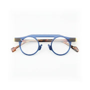 Retro Double Beam Acetate Eyeglass Frames - Unisex Optical Prescription Glasses