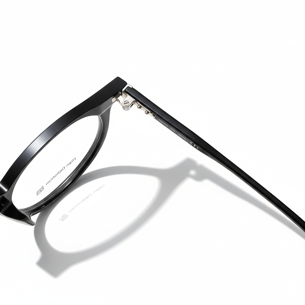 Rundes optisches Brillengestell aus Acetat