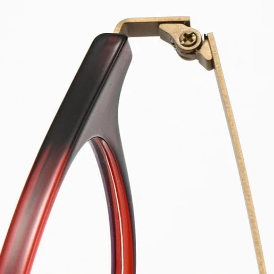 Ultra Light Titanium Cat Eye Eyeglass Frame - Anti Blue Light Optical Prescription Glasses