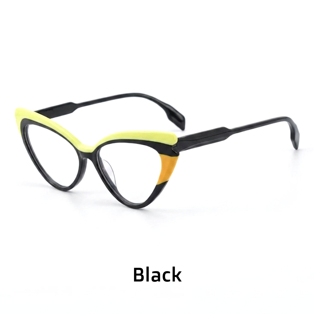 Retro Cat Eye Acetate Optical Eyeglass Frames