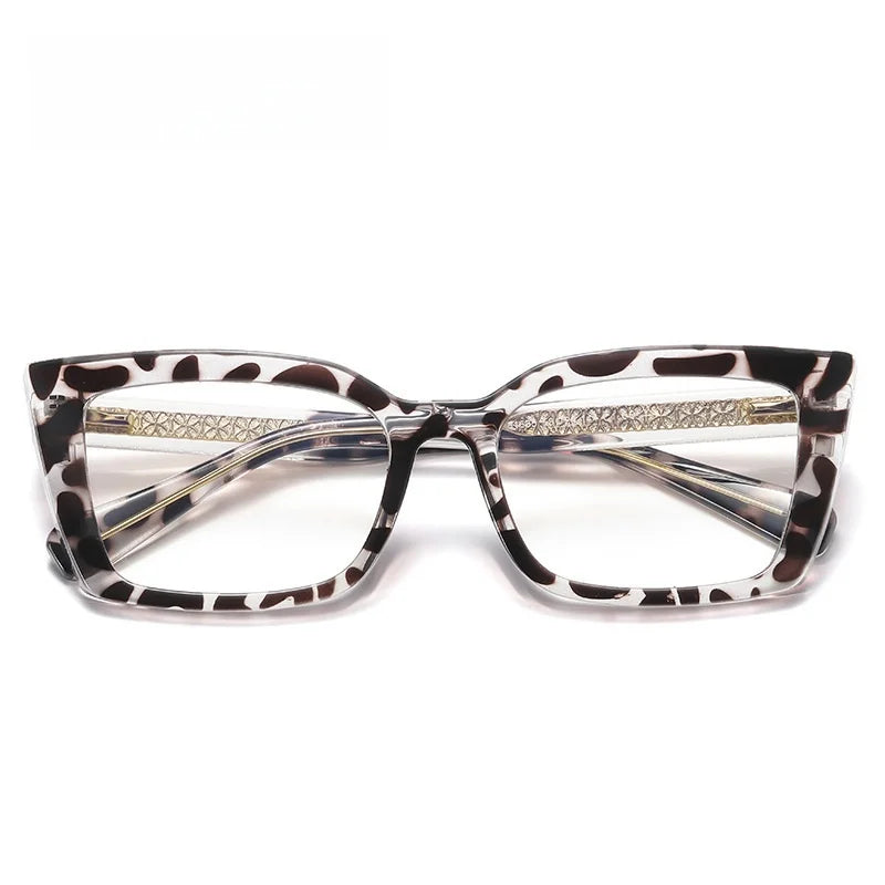 Ultra Light Square Magnetic Eyeglass Frame for Women