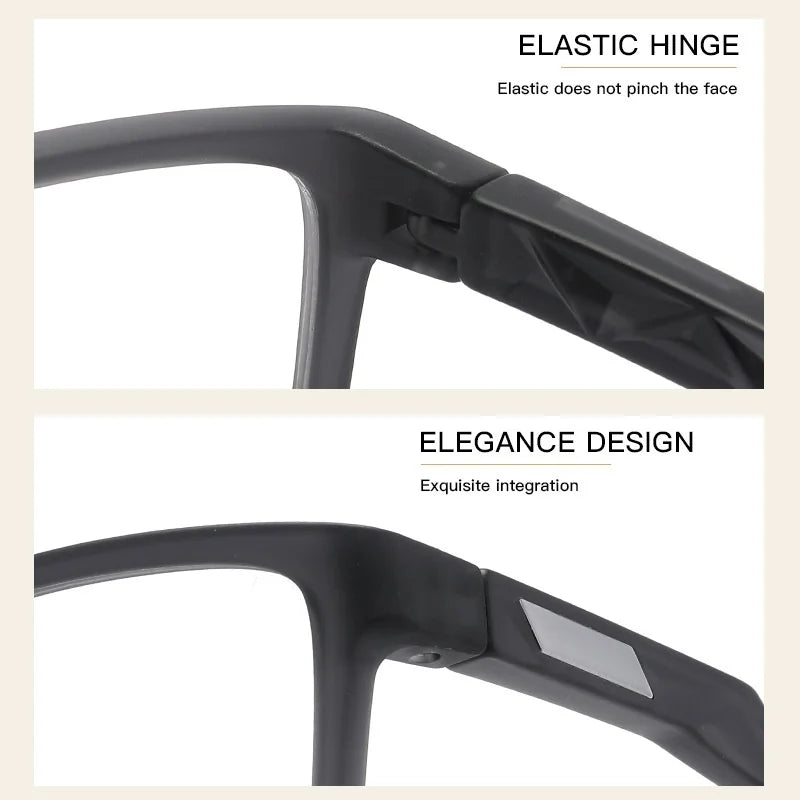 TR90 Square Optical Eyeglasses Frame - Unisex Sports Prescription Eyewear