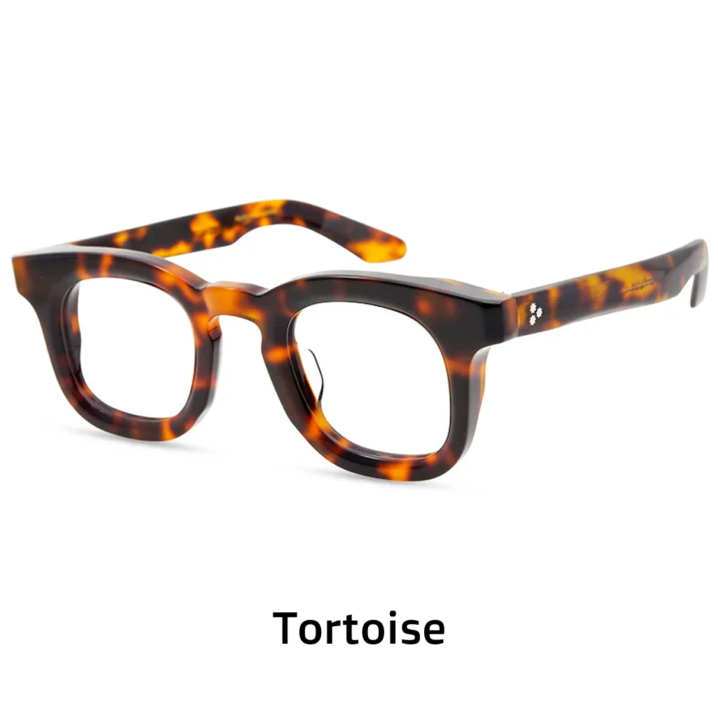 Acetate Square Optical Frames – Unisex