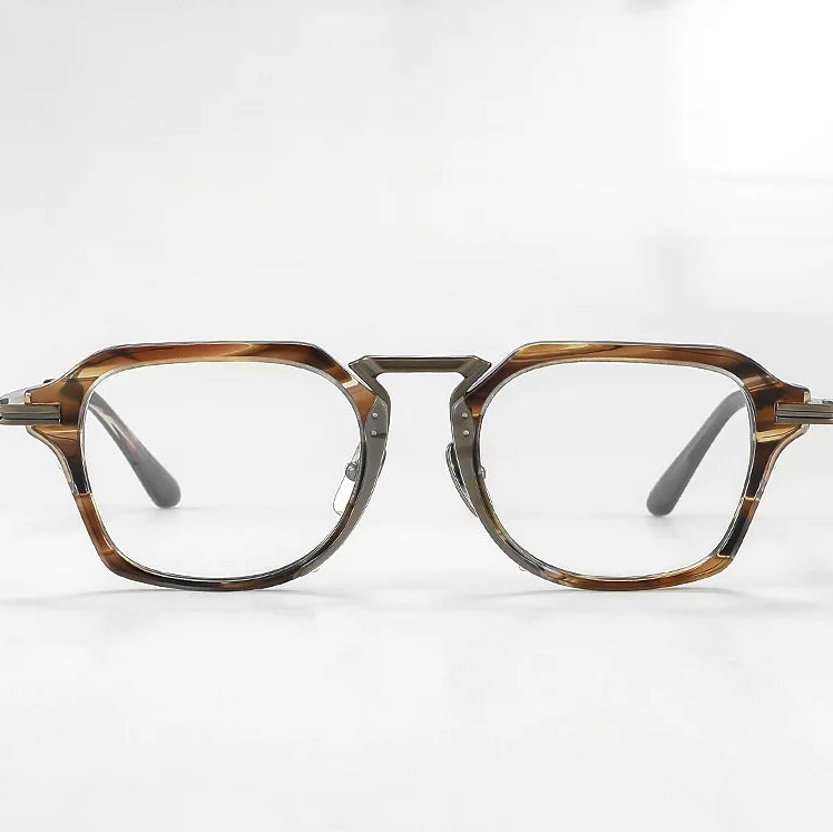 Vintage Titanium Optical Eyeglasses Frame - DTX413