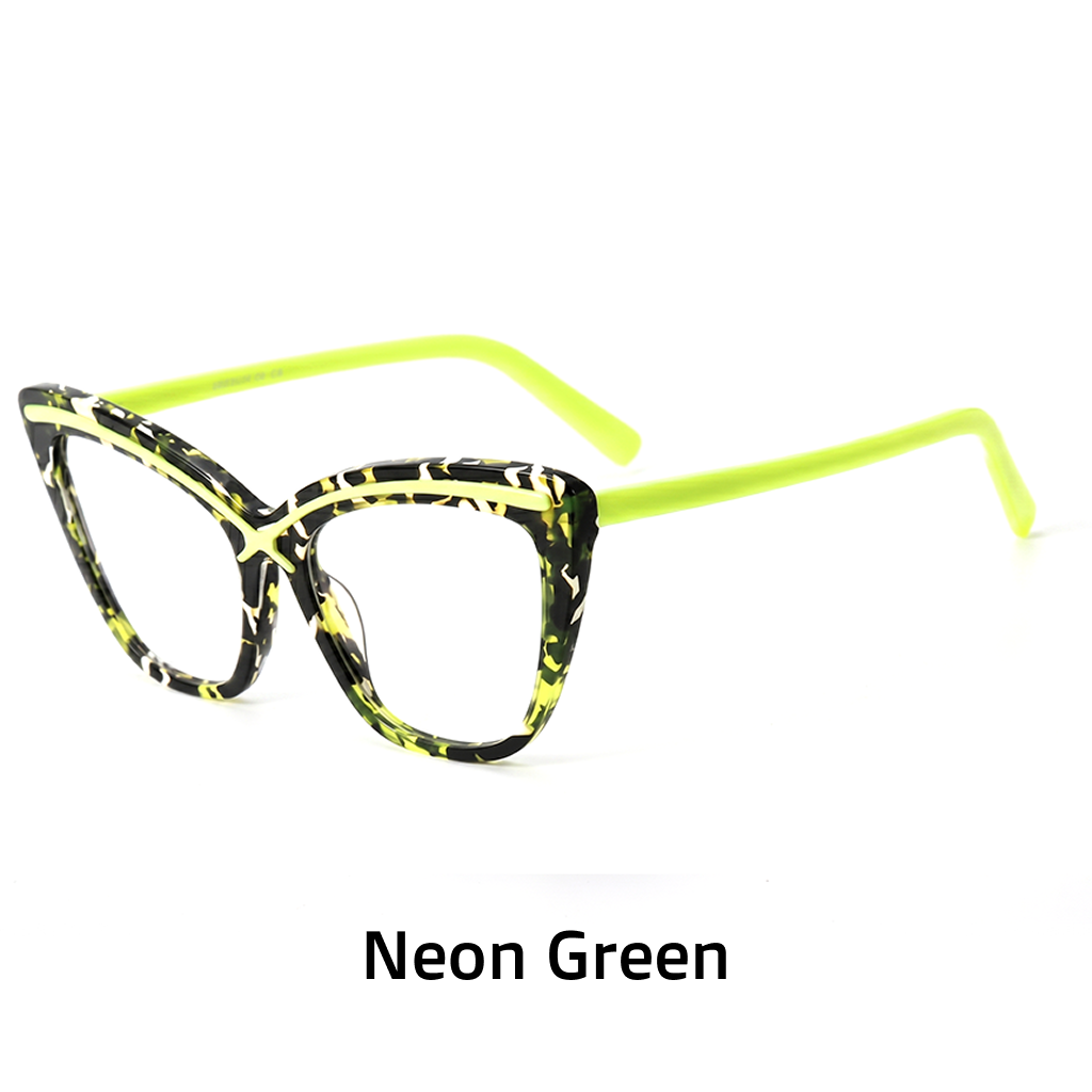Cat Eye Square Optical Glasses Frame