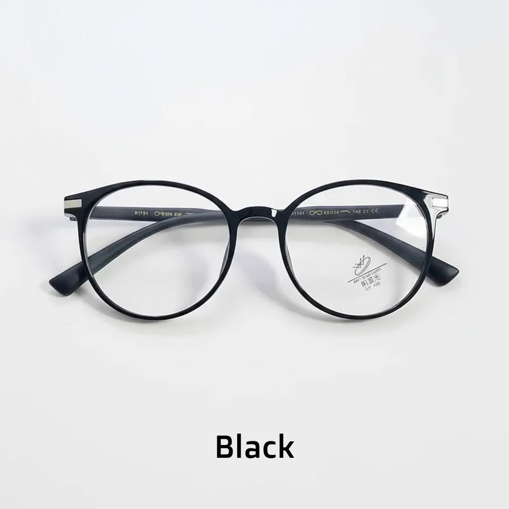 TR90 Retro Round Blue Light Blocking Glasses