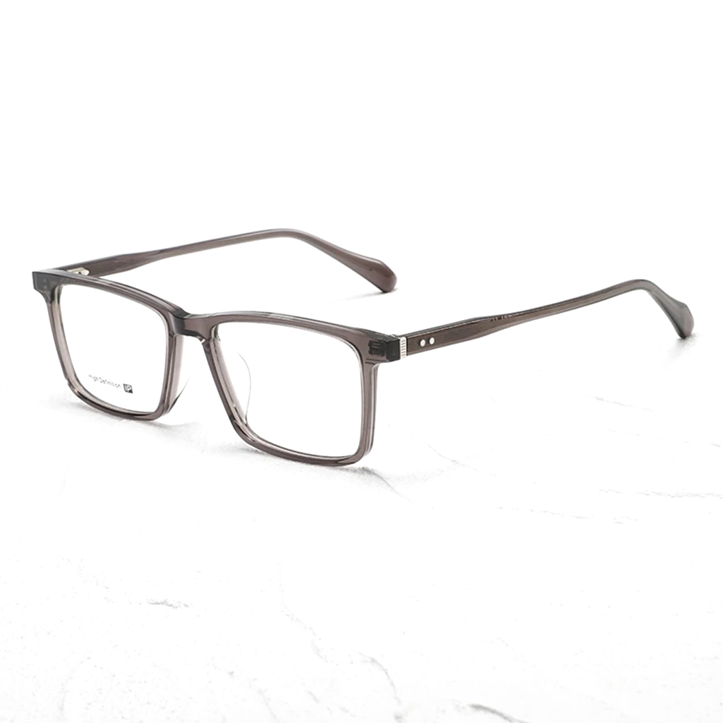 Optische Brille aus Acetat mit quadratischem Rahmen