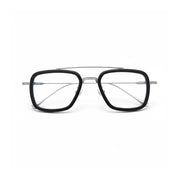 Retro Titanium Eyeglass Frame - Anti Blue Light Optical Prescription Glasses