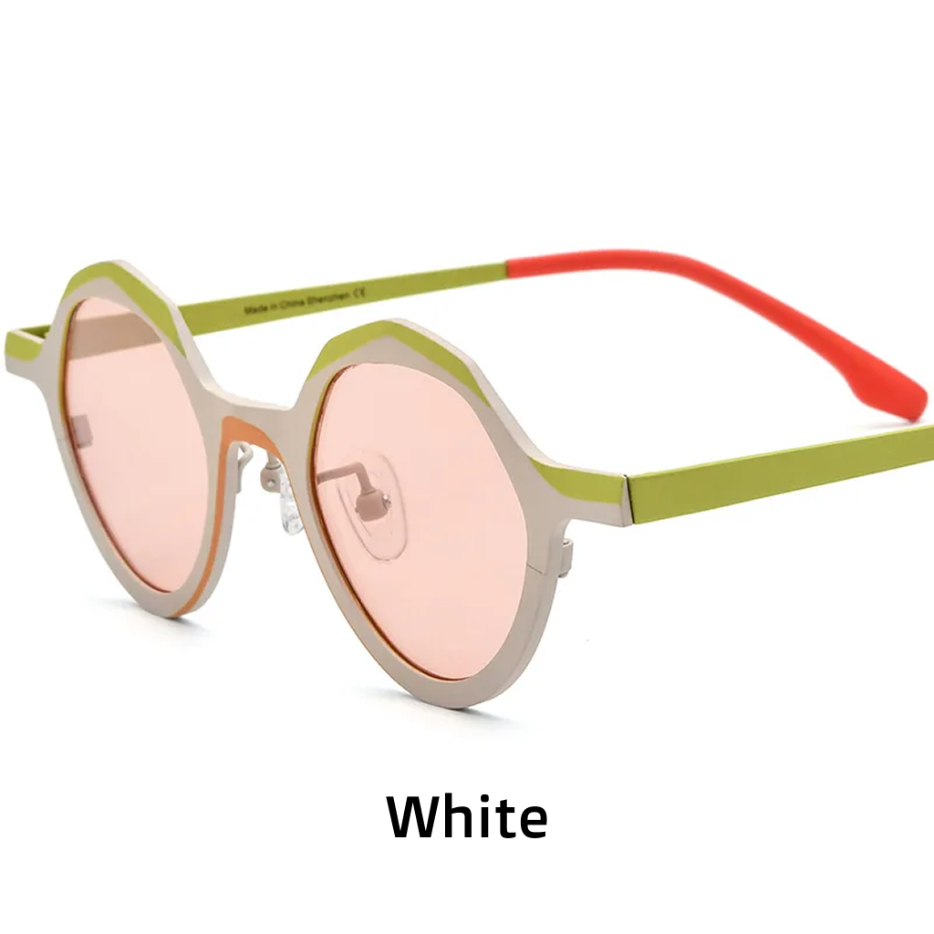 Titanium Cat Eye Polarized Sunglasses – UV400 Gradient Anti-Reflective Women