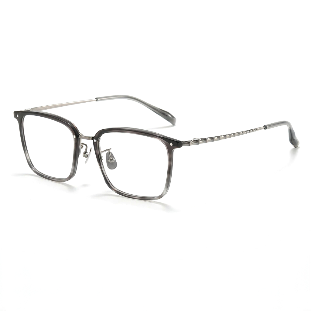 Titanium Rectangular Optical Eyeglass Frames
