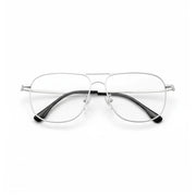 Ultra-Light Titanium Double-Beam Optical Glasses Frame with Anti-Blue Light