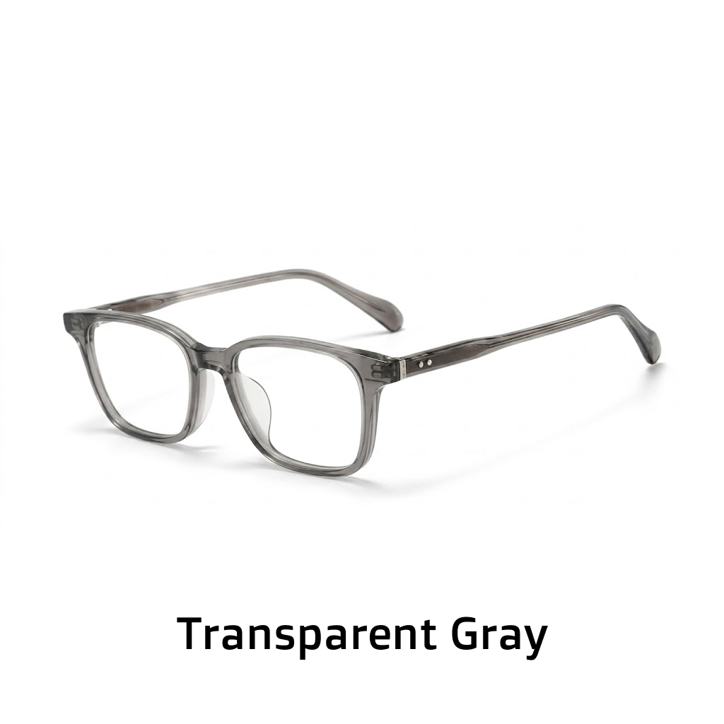 Optische Brille aus Acetat mit quadratischem Rahmen