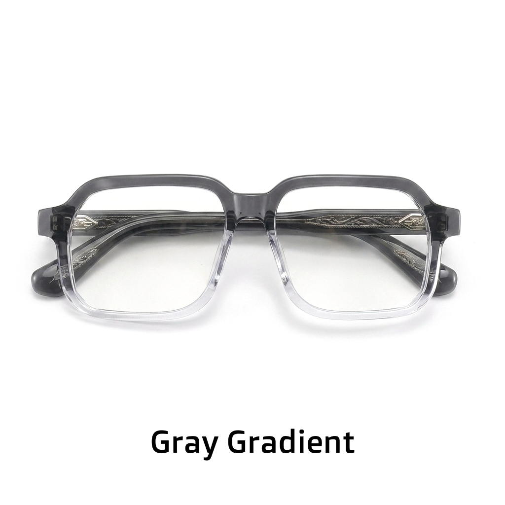Square Acetate Optical Frames
