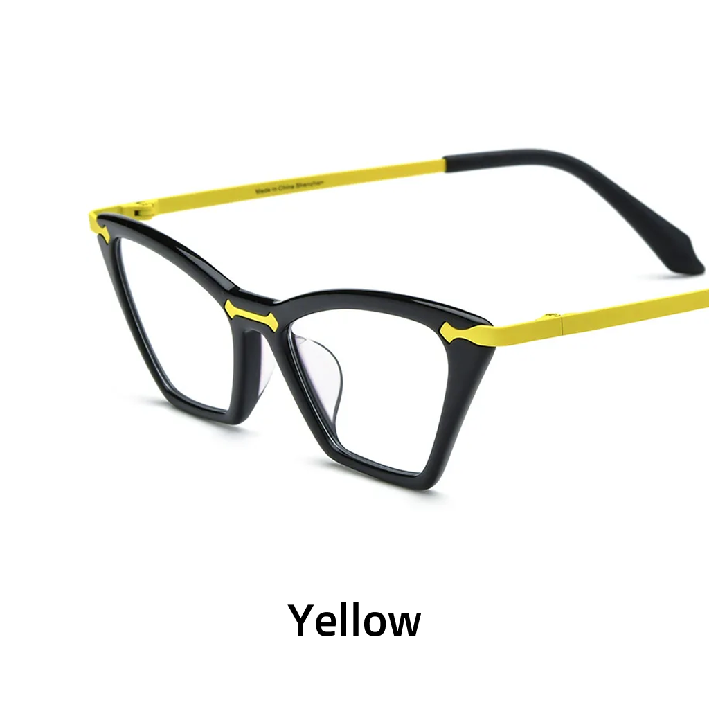 Monture de lunettes littéraires tendance de haute qualité en couleur, titane ultra-léger de niche, lunettes optiques carrées pour myopie grand visage