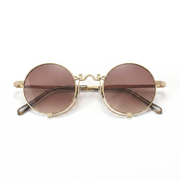 Women's Titanium Round Polarized Sunglasses UV400