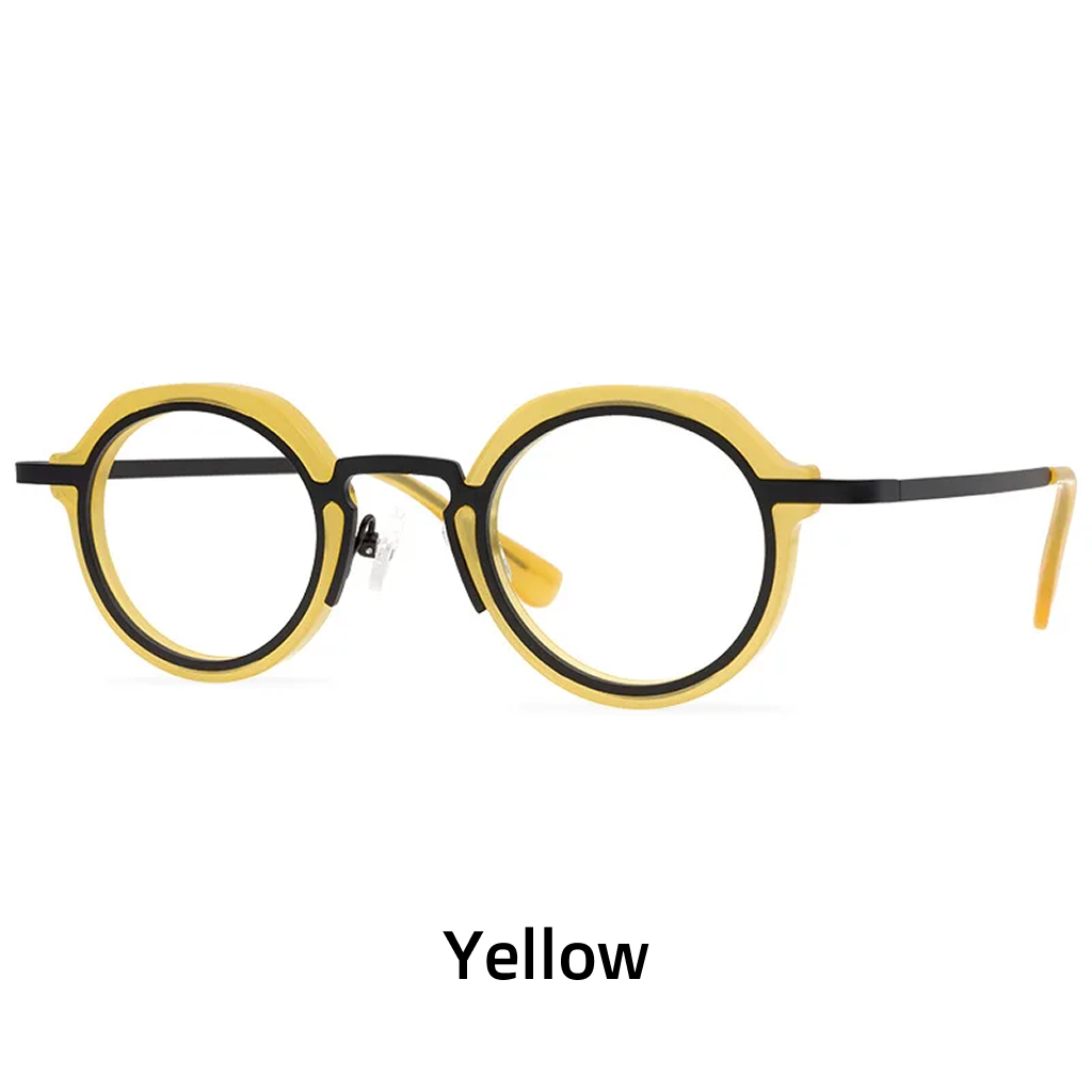 Acetate Oval Prescription Eyeglasses Frame