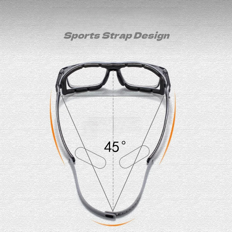 Ultra-Light Sports Glasses Frame - Professional Football Basketball Optical Prescription Goggles