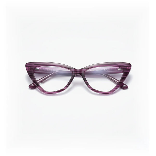 Lunettes Œil-de-Chat - Monture Optique TR90 Anti-Lumière Bleue