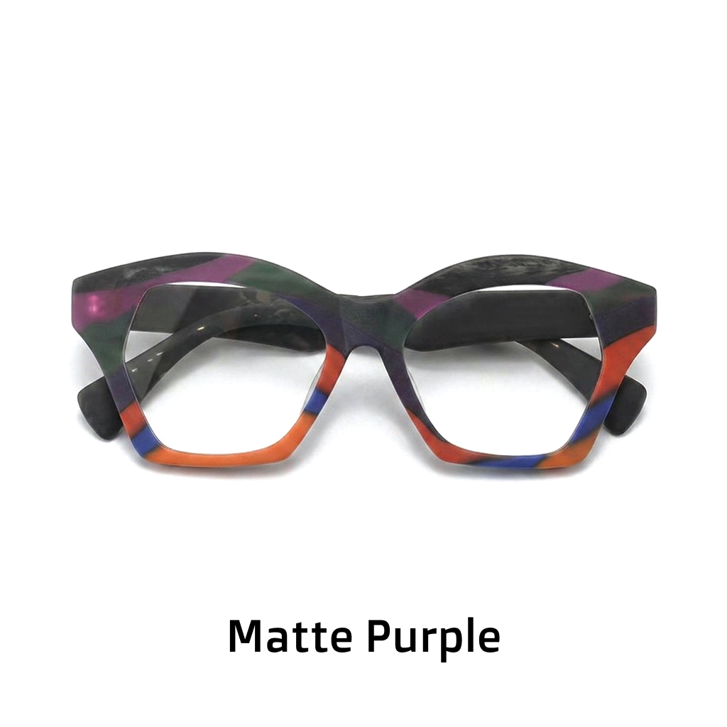 Cat Eye Square Acetate Optical Frames
