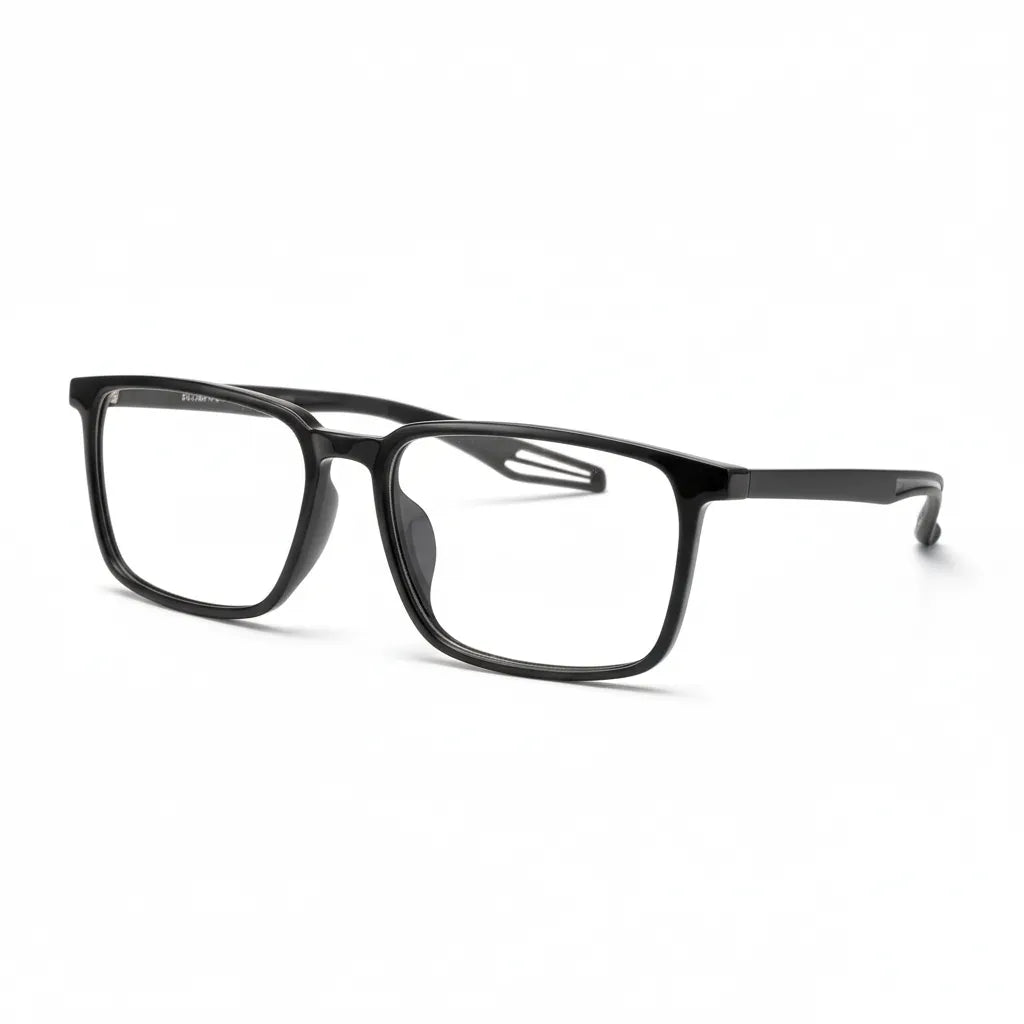 TR90 Sports Optical Prescription Glasses - Ultra Light Square Frame