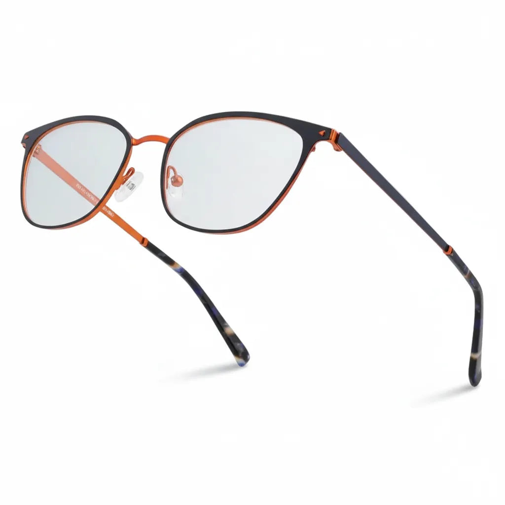 Ultra Light Metal Cat Eye Eyeglass Frame GL8850