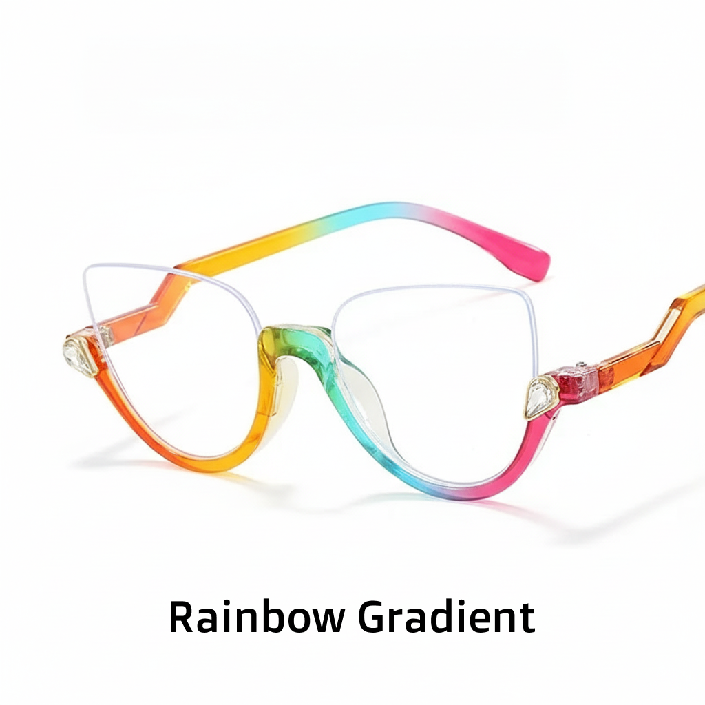 Women's Retro Cat Eye Optical Frames – Anti Blue Light
