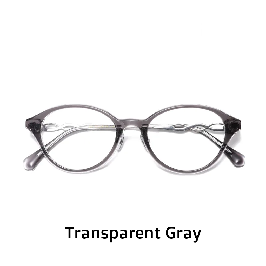 Acetate Oval Eyeglasses Frame