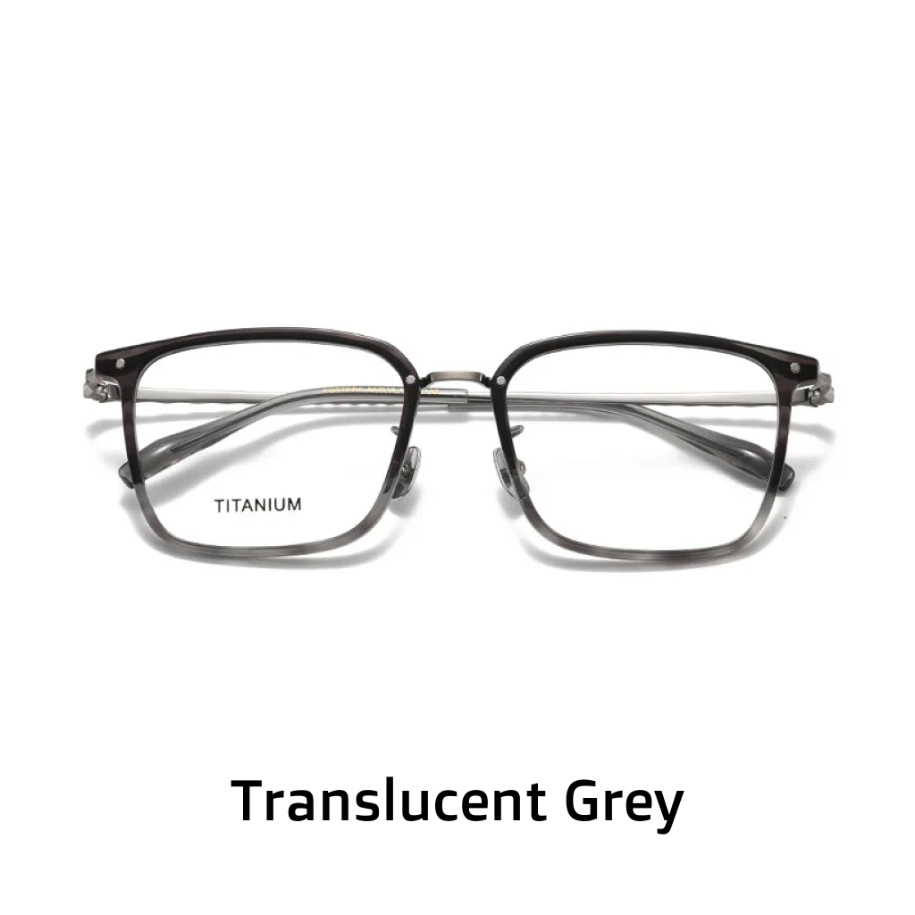 Titanium Rectangular Optical Eyeglass Frames
