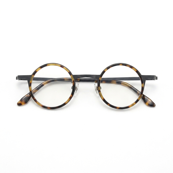 Titanium Round Eyeglasses Frames – Retro Small Face Unisex