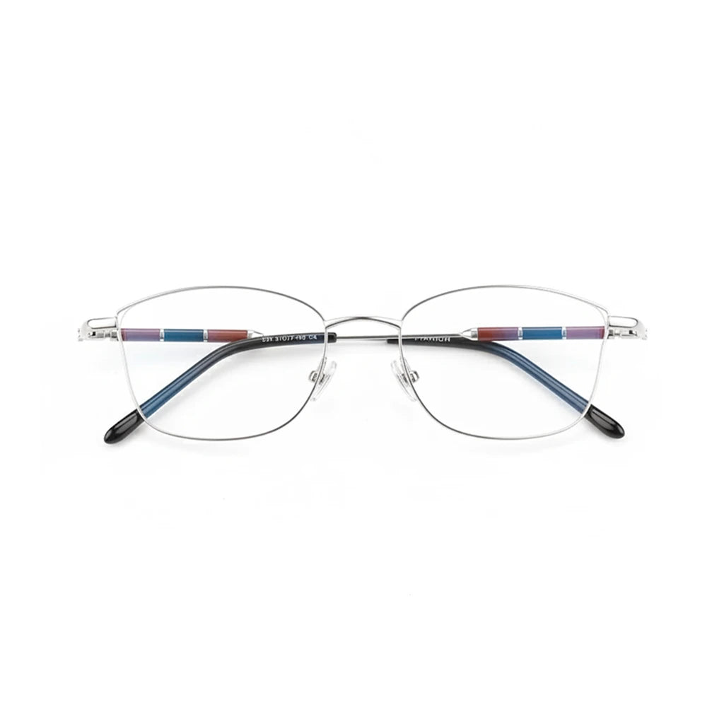 Cat Eye Titanium Eyeglasses - Ultra Light Anti Blue Light