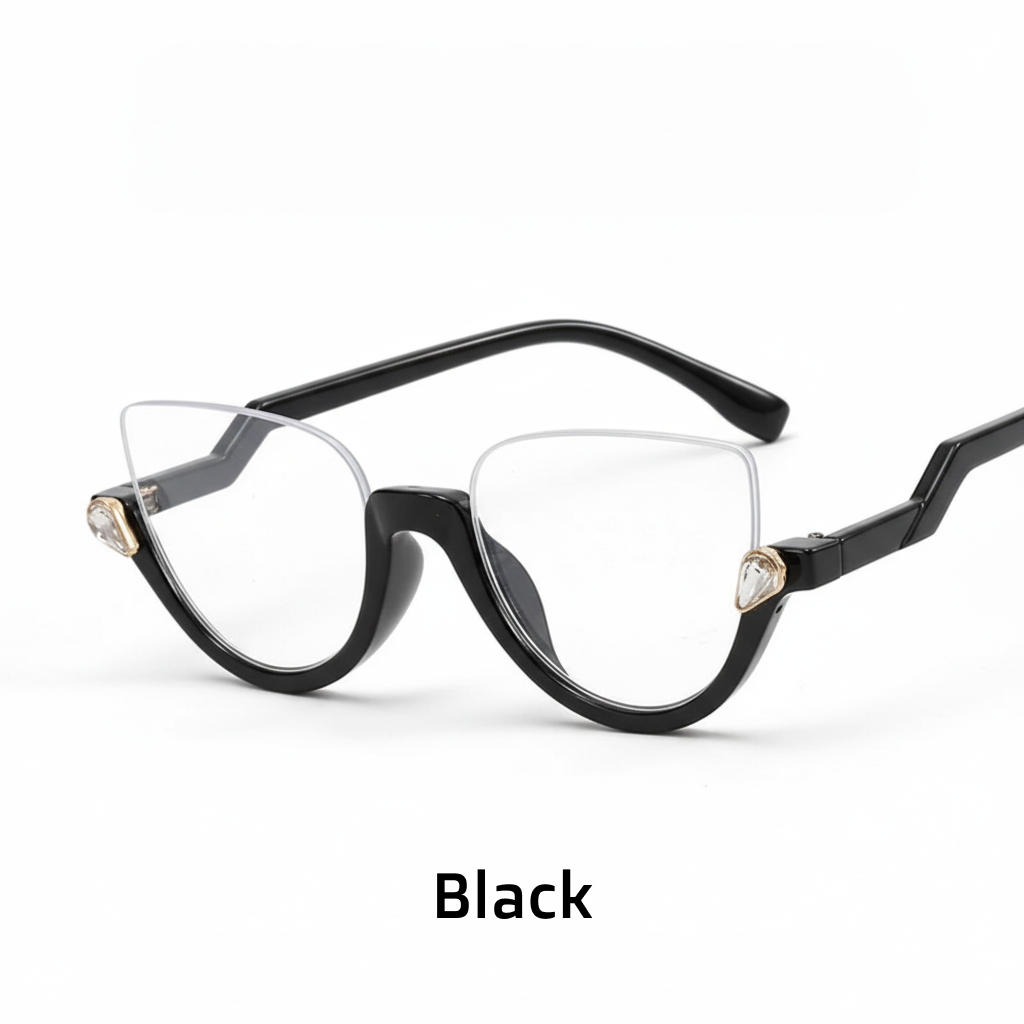 Women's Retro Cat Eye Optical Frames – Anti Blue Light
