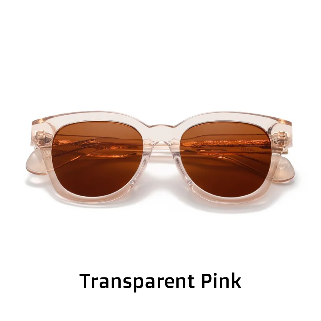 Acetate Oval Polarized Sunglasses – UV400 Gradient Retro Casual Women