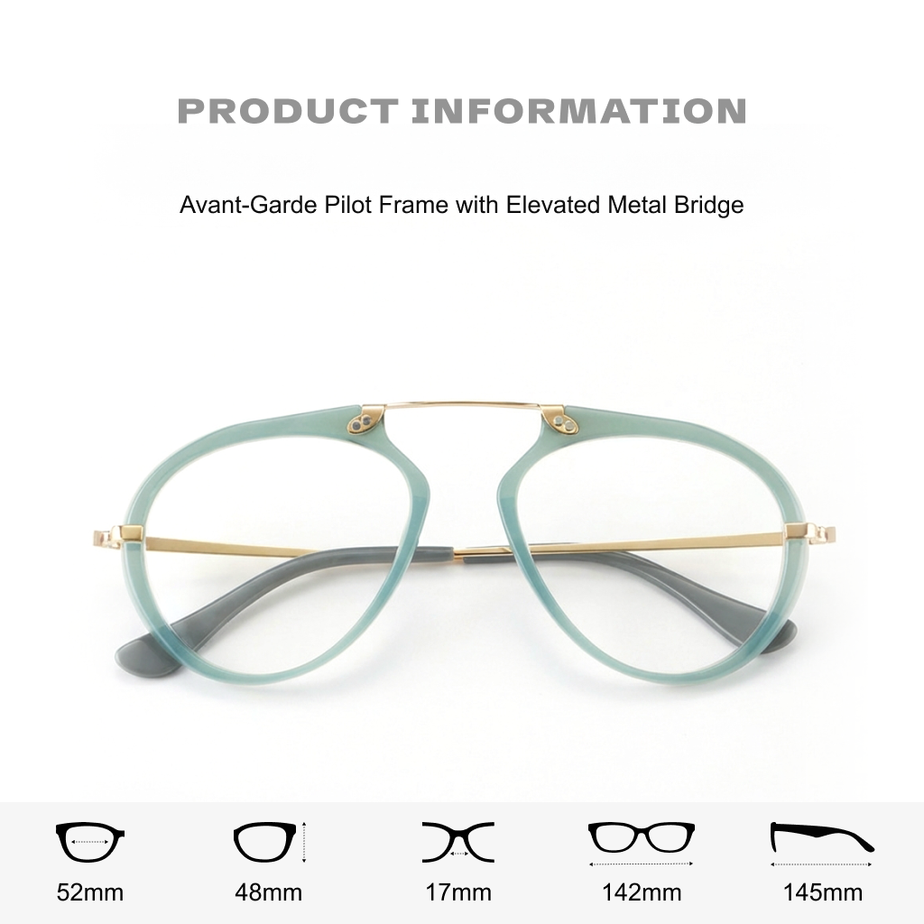 Retro Acetate Optical Eyeglasses Frame – Stylish Unisex Prescription