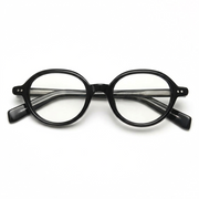 Retro Oval Prescription Eyeglasses – Single Vision & Progressive