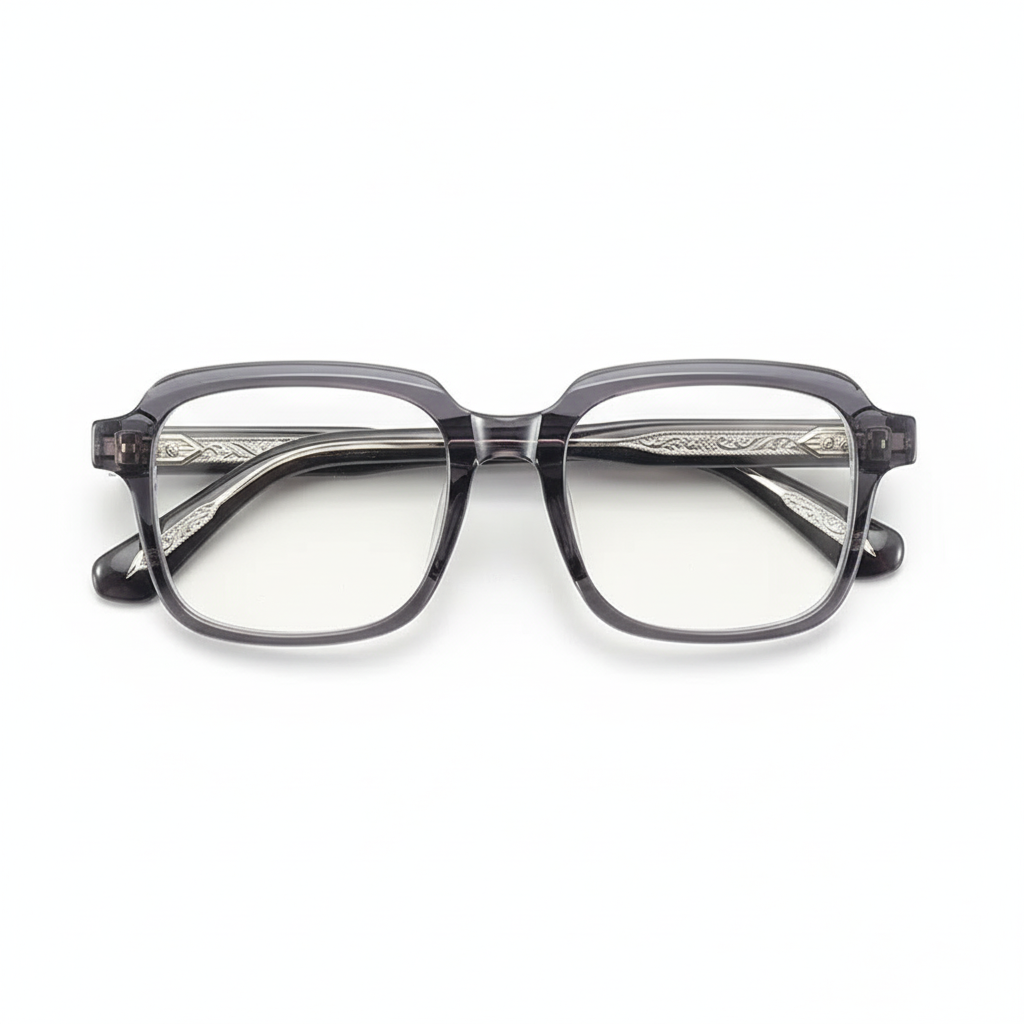 Acetate Square Optical Glasses Frame