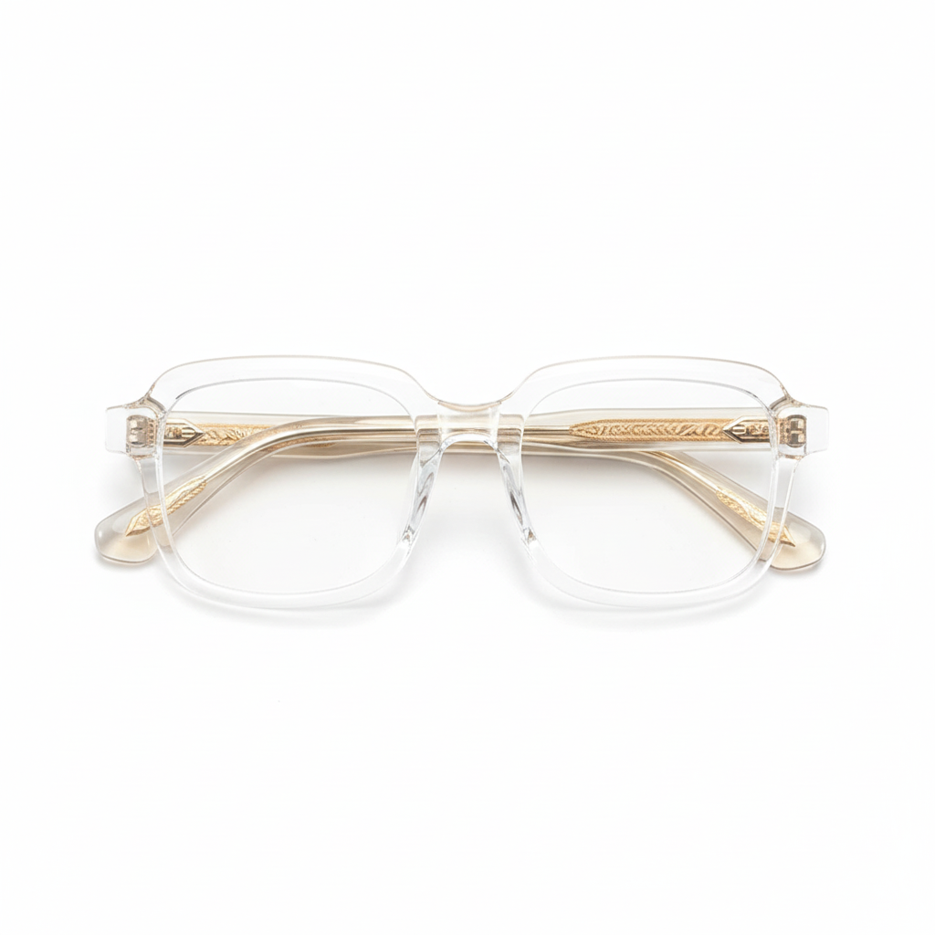 Acetate Square Optical Glasses Frame
