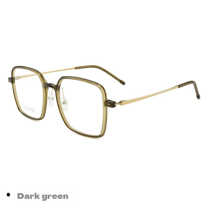 Ultra-Light Titanium Eyeglass Frame - Women's Large Frame Optical Glasses