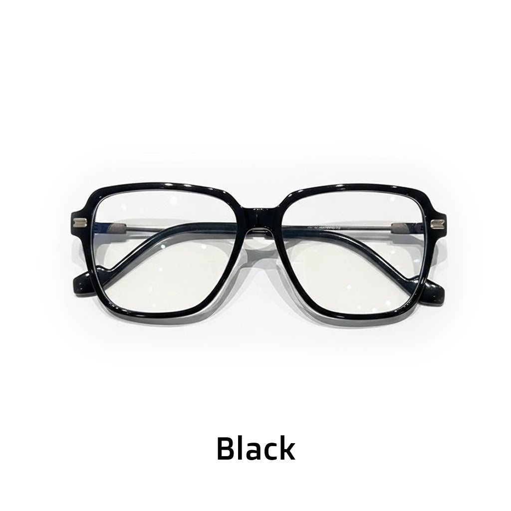 Titanium Polygonal Eyeglass Frame - Anti Blue Light Optical Glasses