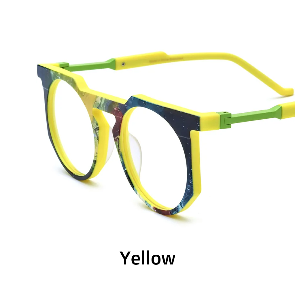 Cat Eye Color-Changing Optical Glasses Frame