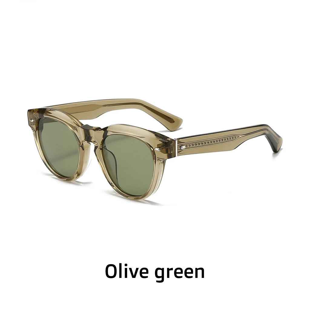 Rectangle Polarized Sunglasses – Large Frame UV400 Acetate Women's Sunglasses
