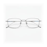 Pure Titanium Square Eyeglasses Frame - Unisex Optical