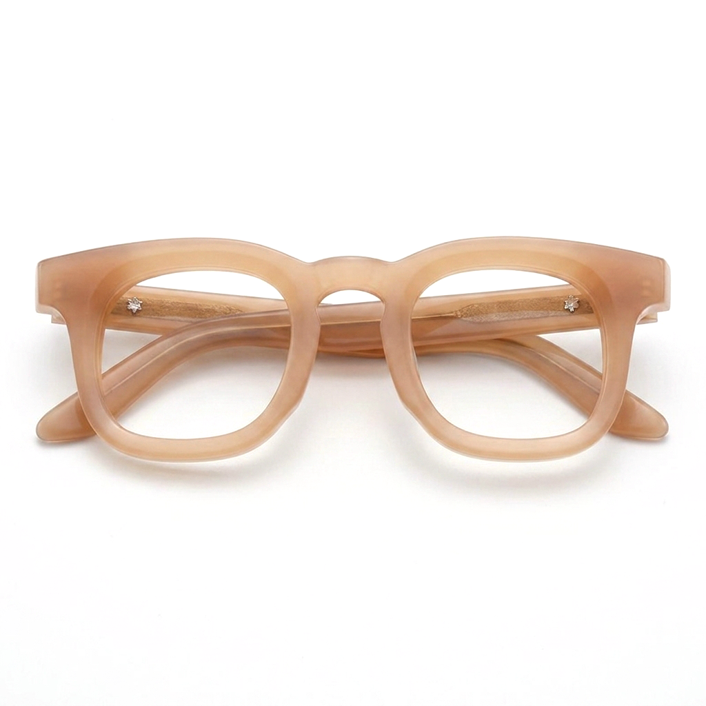 Acetate Square Optical Frames – Unisex