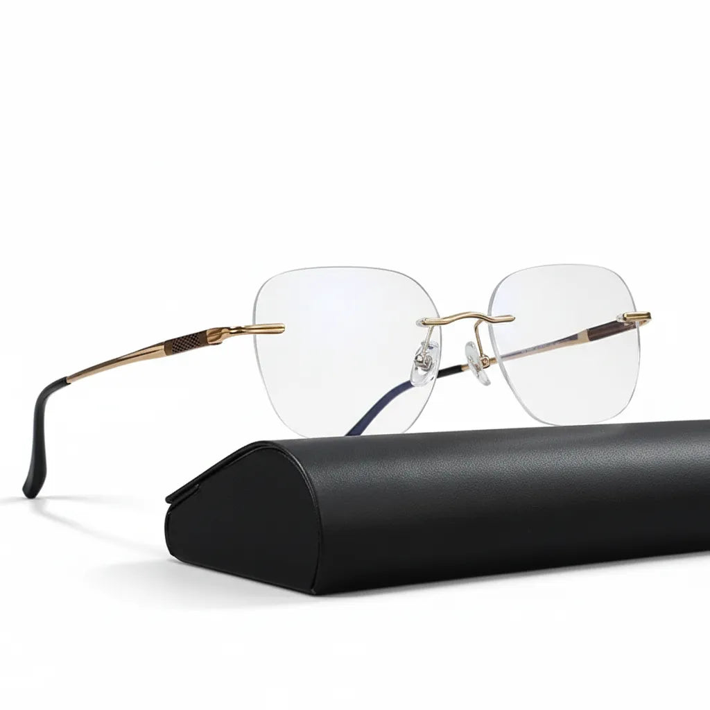 Ultra-Light Titanium Frameless Eyeglasses RS88232
