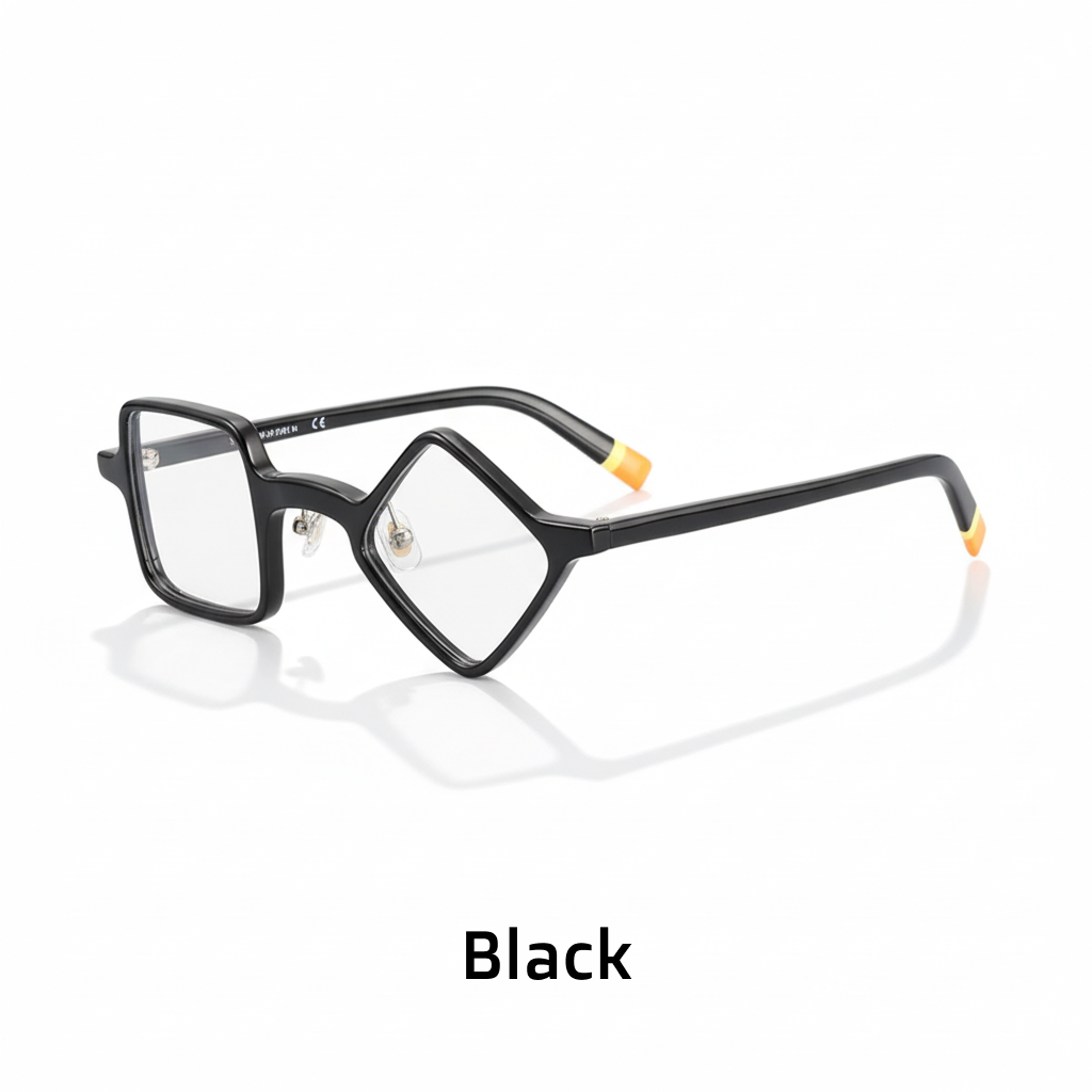 Acetate Square Optical Frames – Unisex Prescription Eyeglasses