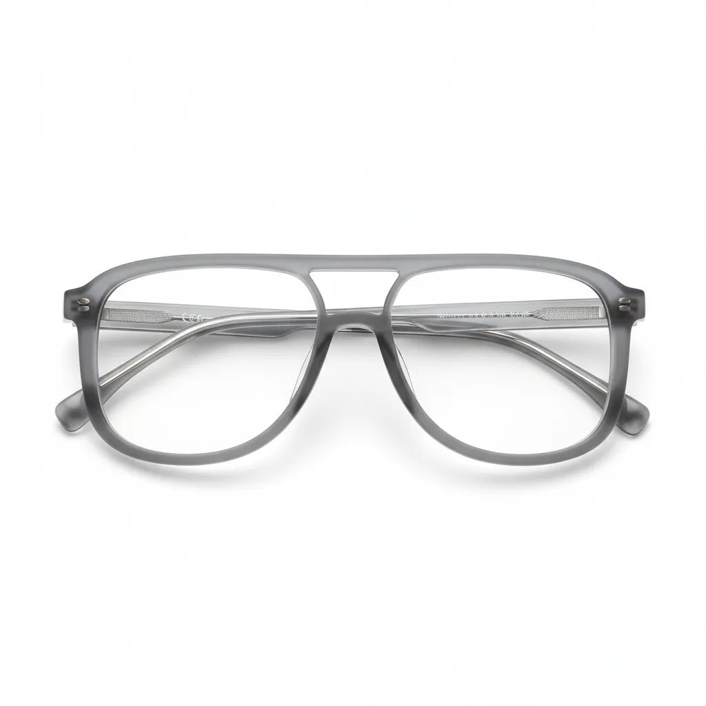 TR90 Double Bridge Optical Glasses Frame - Lightweight Retro Design